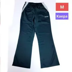 Kaepa　M　レディース　ジャージ　ズボン　パンツ　ブラック　黒　フ