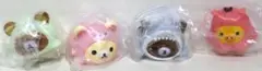 リラックマ うみリラきぶん マスコットライト 全4種セット カプセルトイ