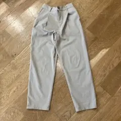 無印良品　撥水ストレッチチノタックパンツ　ライトベージュのサムネイル