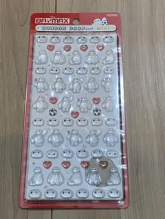 【新品・未使用】ボンボンドロップシール　ミニ　ディズニー　ベイマックス　ハート