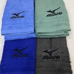 ミズノフェイスタオル MIZUNO スポーツ ミズノタオル 4枚セット 色C
