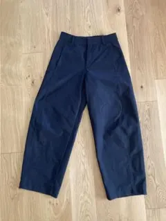 UNIQLO ユニクロ ジャージーバレルレッグパンツ 69 NAVY M