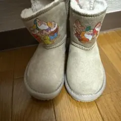 白雪姫 7人の小人 ムートンブーツ 15cm