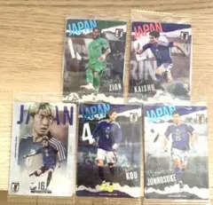 ツインウエハース サッカー日本代表ver.2026 佐野海舟 鈴木彩艶 他
