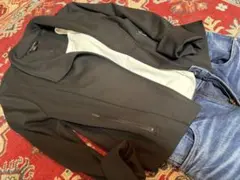 バナナリパブリックX S ブラック テーラードジャケット サイドポケット付き