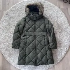 美品　ユニクロ パウダーソフトダウンジャケット ダイヤモンドキルト　L