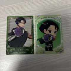 ニジゲンノモリ 進撃の巨人 特典カード リヴァイ