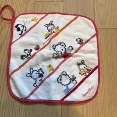美品！familiar ループタオル