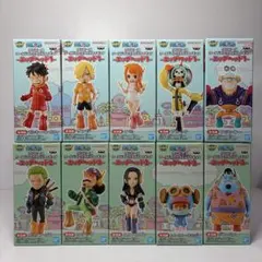 ワンピース　ワーコレ　エッグヘッド1 エッグヘッド2 麦わらの一味　10体セット