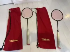 Wilson バドラケット 2本セット RECON 9000Vertex8000 Wilson バドラケット 2本セット RECON 9000Vertex8000 - メルカリ