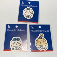 ちいかわ MLB ステッカー　３種セット　　　ドジャース
