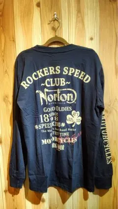 ノートン（Norton）Ｌサイズ　ロングＴシャツ　バイカー系　新品　7
