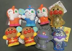 アンパンマン ソフビ ソフビフィギュア 指人形 シャカシャカキーホルダー
