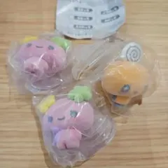 たまごっち カプセルフロッキーズ　ふらわっち×2　めめっち×1　セット