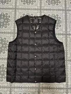 TAION ブラック ダウンベスト XL