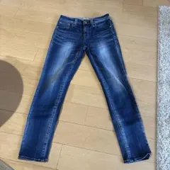 RODEO CROWNS ダークブルー ストレートデニム