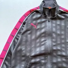 【PUMA 】トラックジャケット ピンク ジャージ Y2K プージャ S〜M