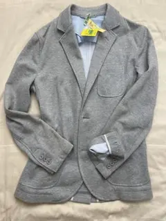 完売モデル◆ラコステ クールマックス 鹿の子ジャケット 4/L グレー 本切羽