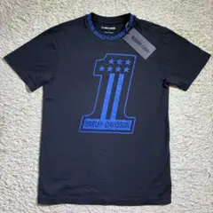 未使用品　ハーレーダビッドソン　レーシングショートスリーブ 半袖Tシャツ 黒　S