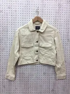90's Y2K古着 Abercrombie&Fitch クロップ丈Gジャン