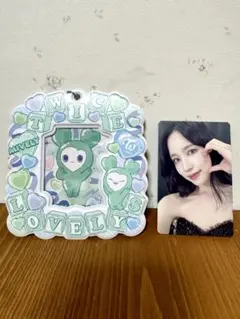 TWICE ミナ/カードフォルダー & トレカ セット