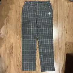 KPBOY 120cm チェック柄 ロングパンツ