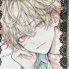 おすそ分けファイル　簡易　コラージュ素材　シール　ダイカット　人物　男の子