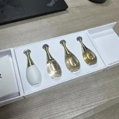 【新品未使用】Dior ジャドール　4本セット ギフトボックス入り