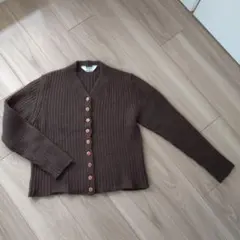 アンゴラ混のカーディガン（イタリア製）