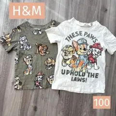 H&M パウパトロールTシャツ　2枚セット
