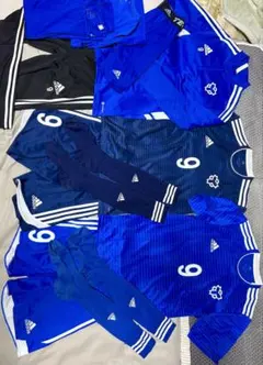 日体大荏原高校サッカー部ユニフォーム　ホーム＆アウェー　一式フルセット　M