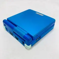 動作品　限定品 Nintendo GBA SP ロックマンブルー 本体