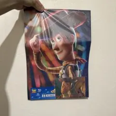 トイ・ストーリー ウッディ A4ポスター　一番くじ I賞　メモリアルポスター