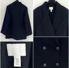 H&M オーバーサイズ ダブルブレストジャケット