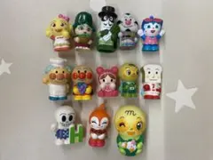 アンパンマン 指人形 ゆび人形 ソフビ 13体セット