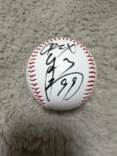 オリックス・バファローズ 杉本裕太郎 直筆サインボール 統一球 試合球 
