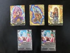 ミラバトドラゴンボールプロモーションカード（非売品・付録）5枚