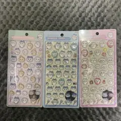 ボンボンドロップシール ちいかわ ハチワレ 集合 3点セット 正規品