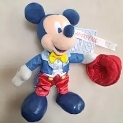 ミッキーマウス　2022年バースデー　ぬいぐるみバッジ
