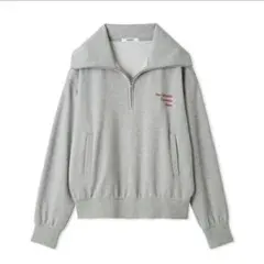 SNIDEL(スナイデル) スキッパーロゴスウェット