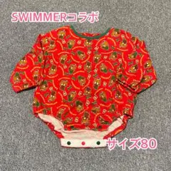 SWIMMERコラボ★総柄ボディオール★着用2回