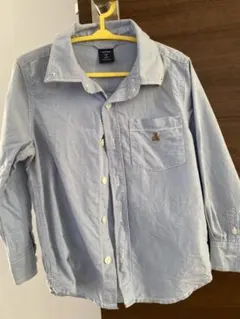 美品　babyGap 4歳用 長袖シャツ ライトブルー