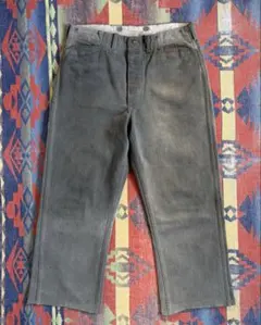 40s Lee721z フリスコパンツ ブラック サスペンダーボタン - メルカリ