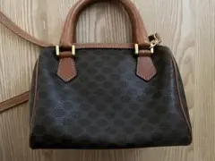 セリーヌ　2way ミニハンドバッグ　ミニショルダーバッグ　マカダム