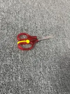 小型裁縫用はさみ 赤と2黄色