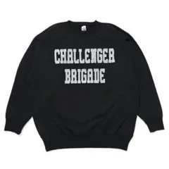 М　CHALLENGER　COLLEGE LOGO C/N SWEAT