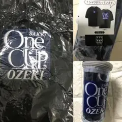 【新品】ワンカップ大関ポーチ付きTシャツ Mサイズ ブラック黒メンズレディース