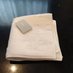 Calvin Klein ホワイトタオルハンカチ