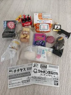 ミニチュアガチャガチャ 8個セット バンダイ