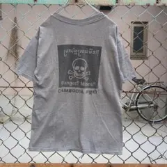 か*た様 スカル髑髏Tシャツ90年代オールドネイビーヴィンテージ